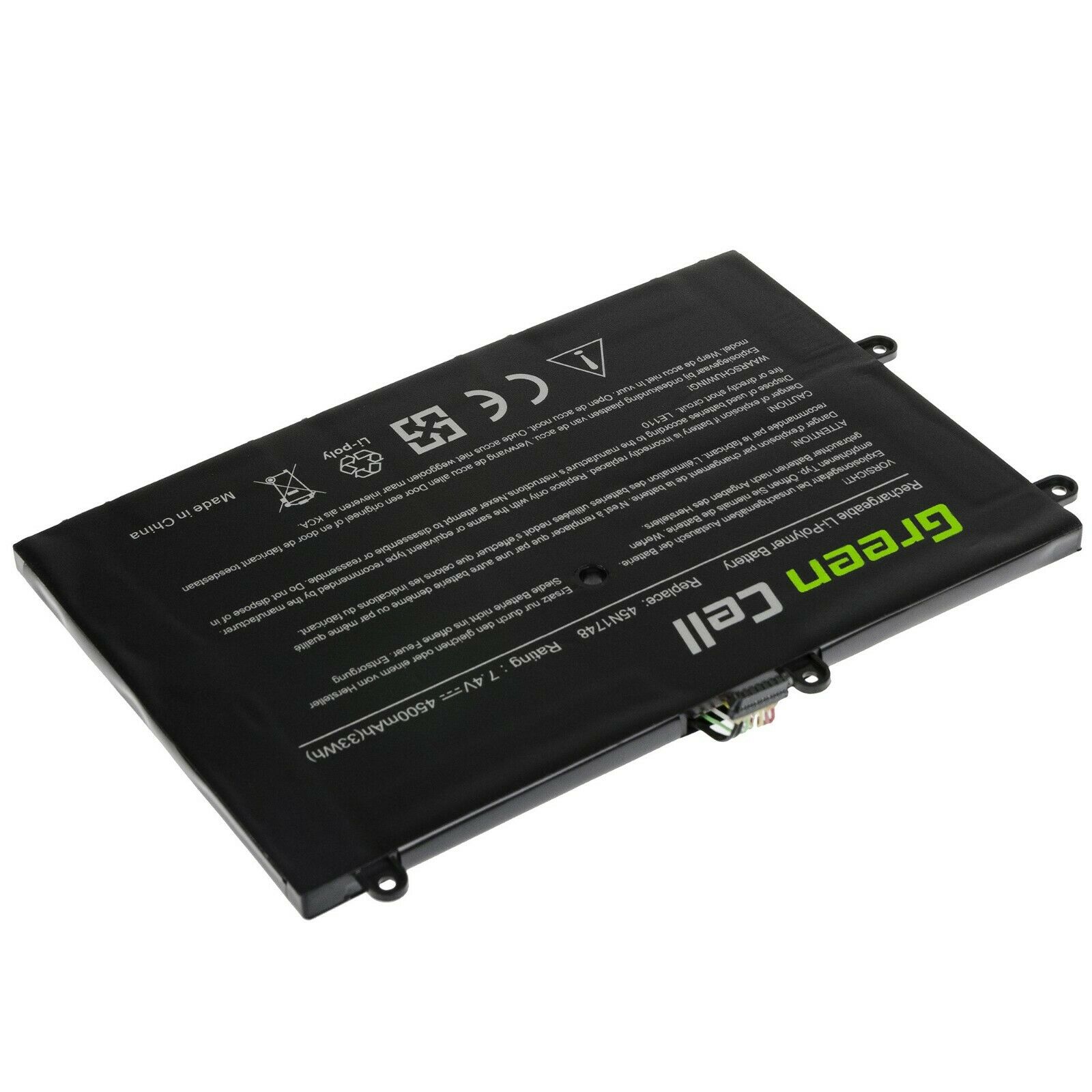 Lenovo ThinkPad 11e (20D9/20DA), 45N1748, 45N1749, 45N1750, 45N1751 batteria compatibile
