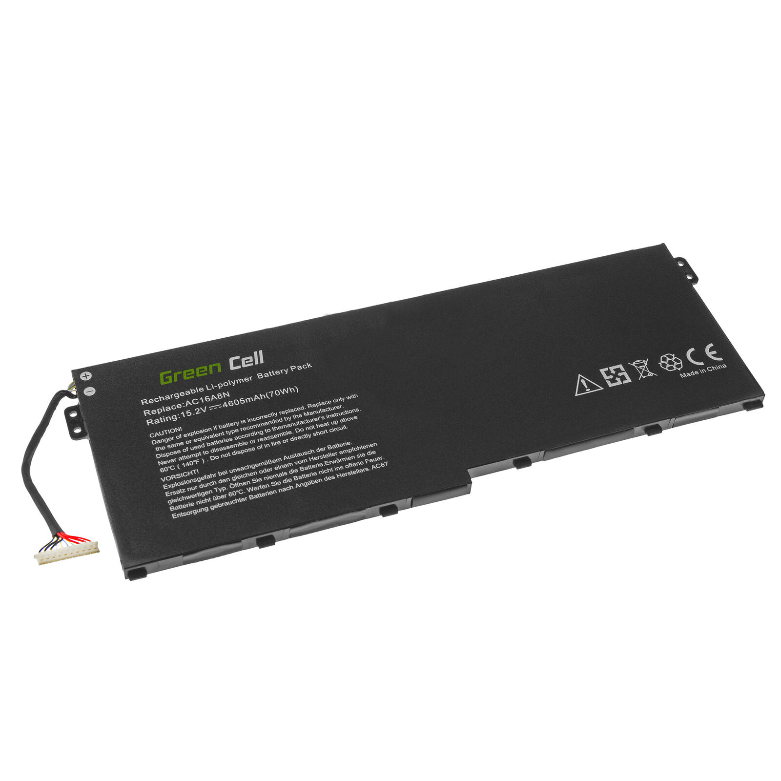 15.2V AC16A8N Acer Aspire V15 V17 Nitro BE VN7-593G VN7-793G batteria compatibile