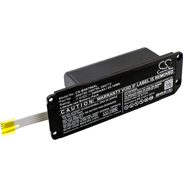 7,4V Bose Soundlink Mini 2 II-088772 088789 088796-3400mAh batteria compatibile