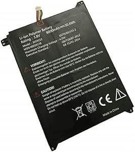 Lenovo Medion 3059153 40059178 1ICP3/60/153-2 Series Tablet 3.8V batteria compatibile