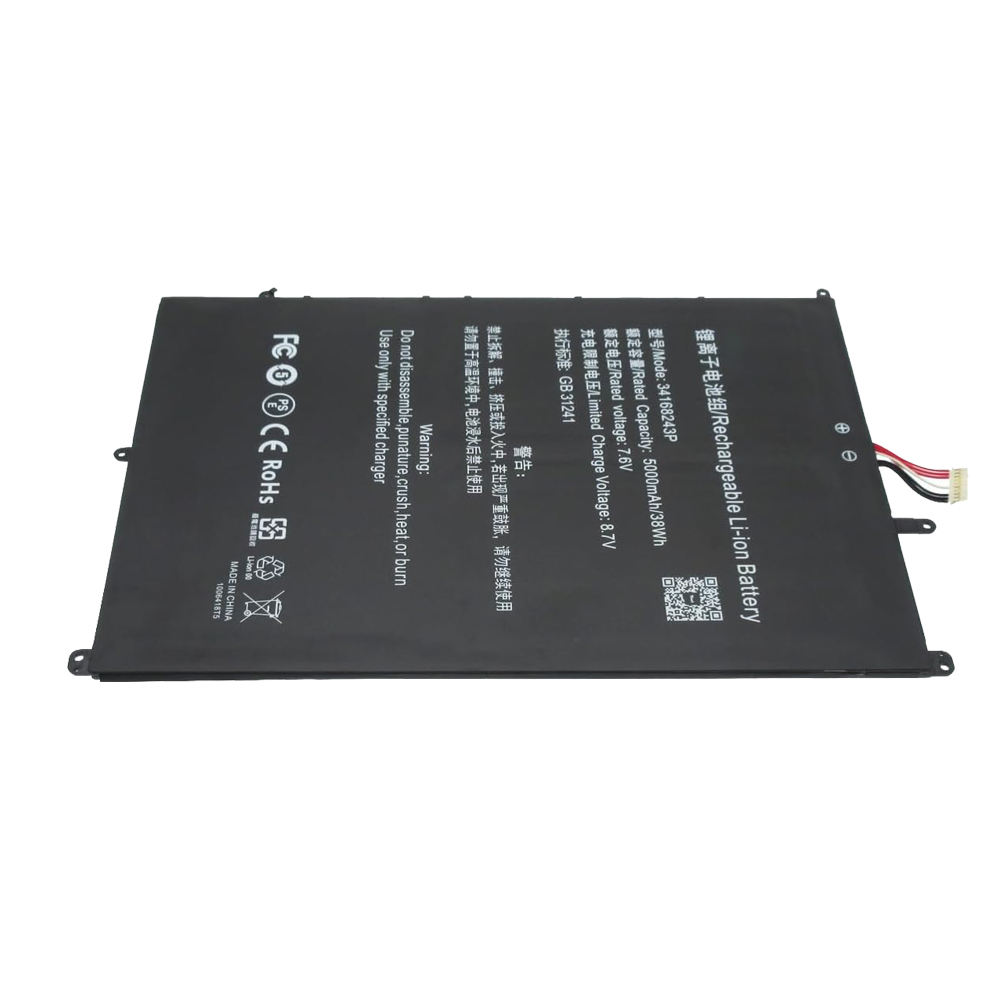 34168243P Chuwi Herobook Pro CWI514 BMAX X15 Y1X4 34168243P 5000mAh 38Wh batteria compatibile