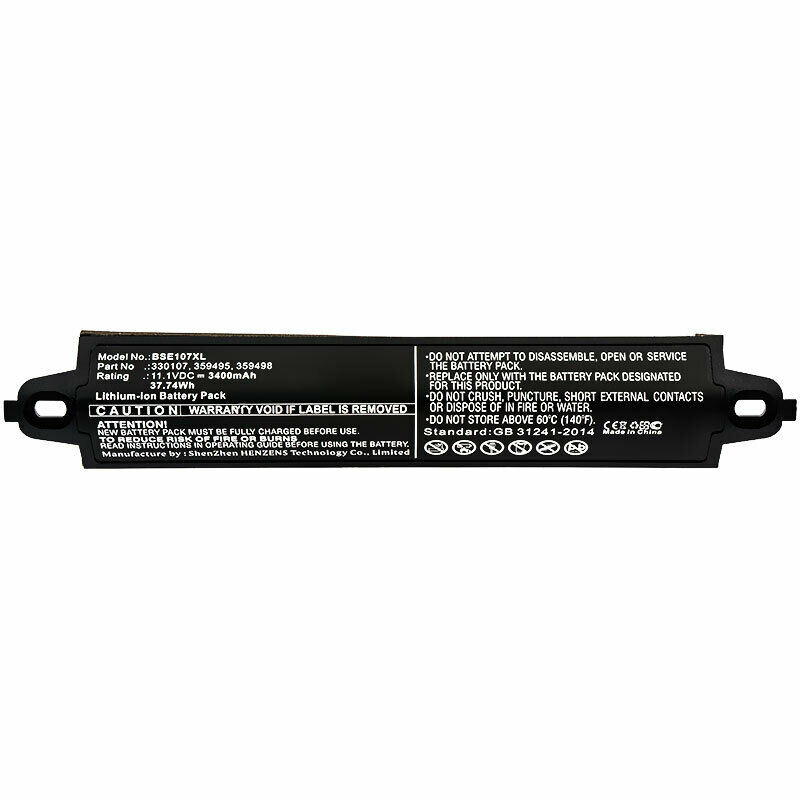 BoseSoundLink III 330107 359498 330107A 359495 330105 330105A batteria compatibile