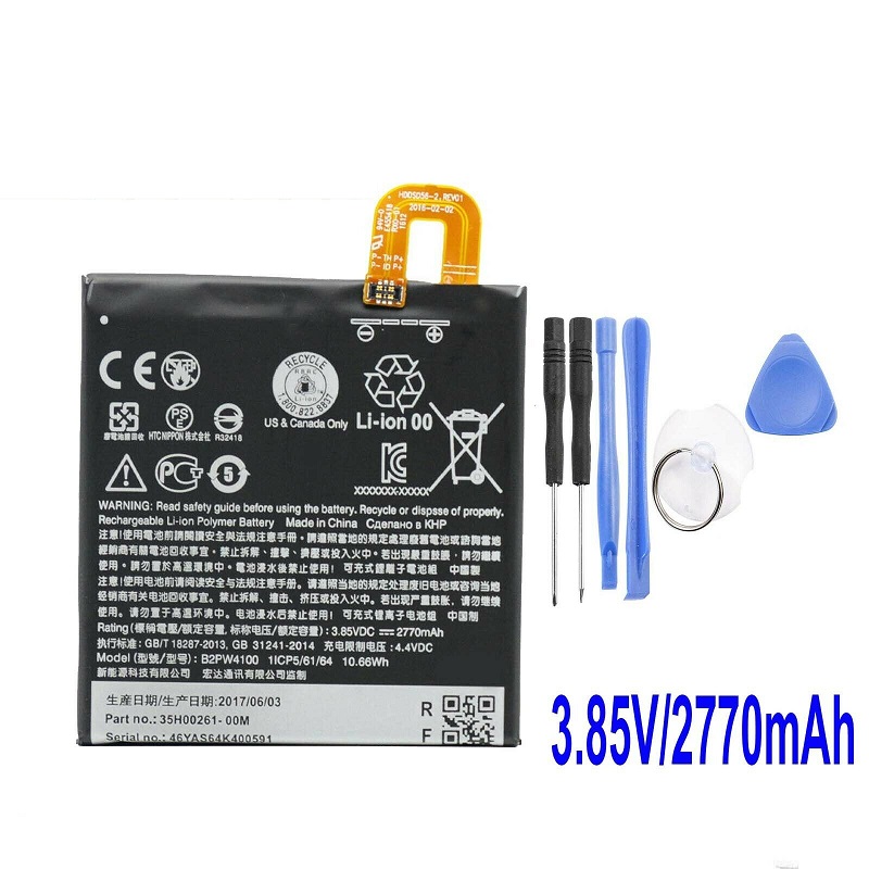 HTC B2PW4100 35H00261-00M Google Pixel G-2PW4200 batteria compatibile