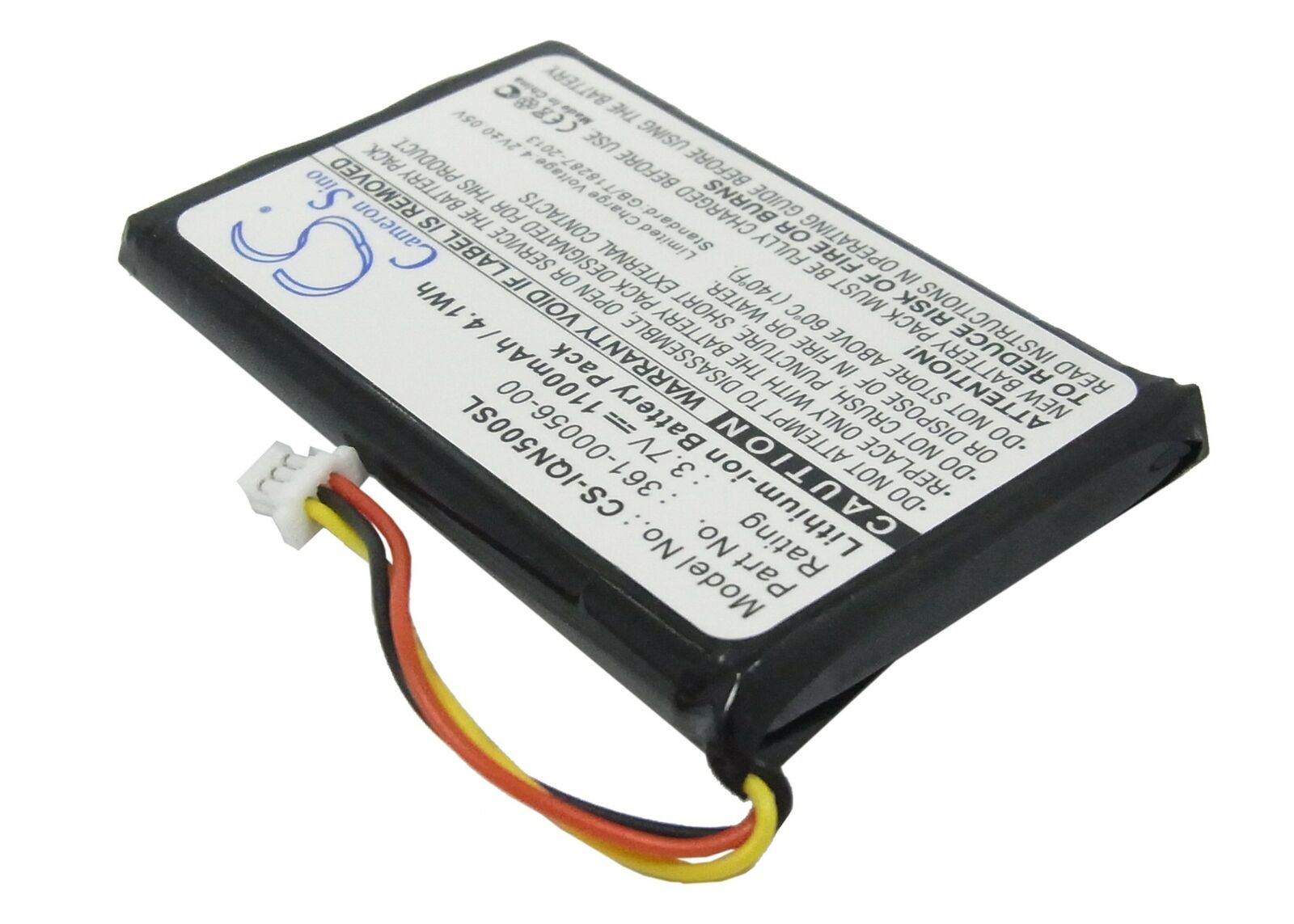 361-00056-00 3.7V GPS Garmin Nuvi 30 50 50LM 55LM 55LMT batteria compatibile