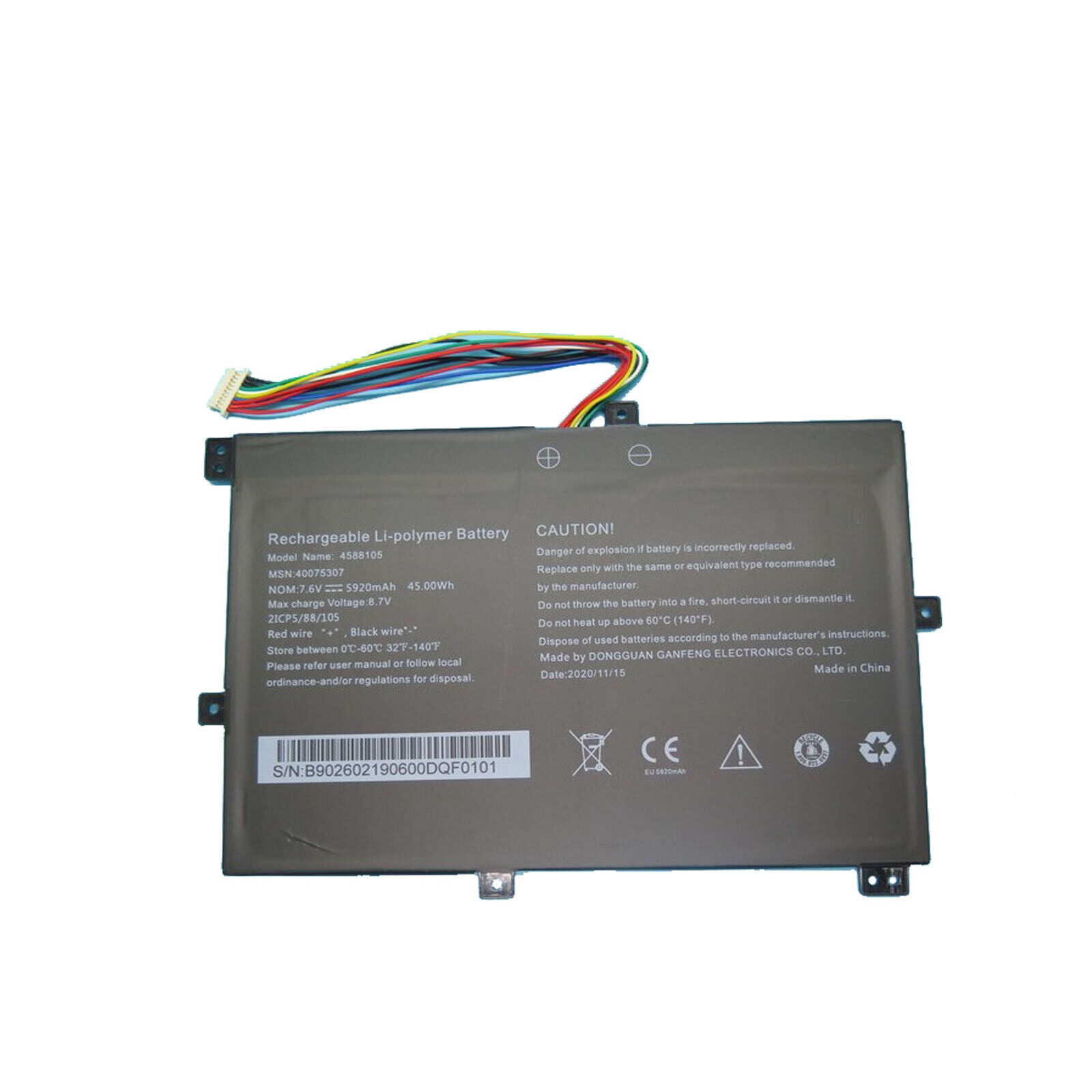 4588105 40069191 MEDION CW140 Akoya S4401,S4402,s4402-md63410,S4403 batteria compatibile