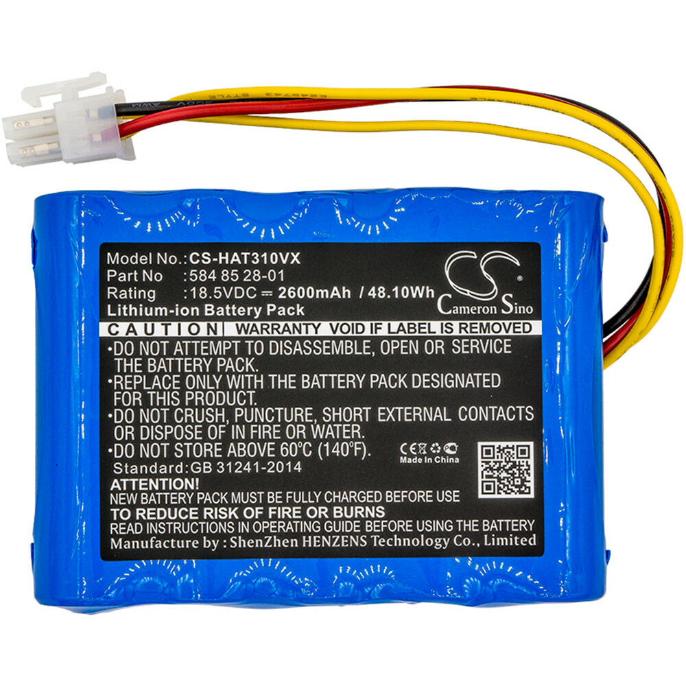 18,5V 5848528-02 Gardena Sileno City 300 batteria compatibile