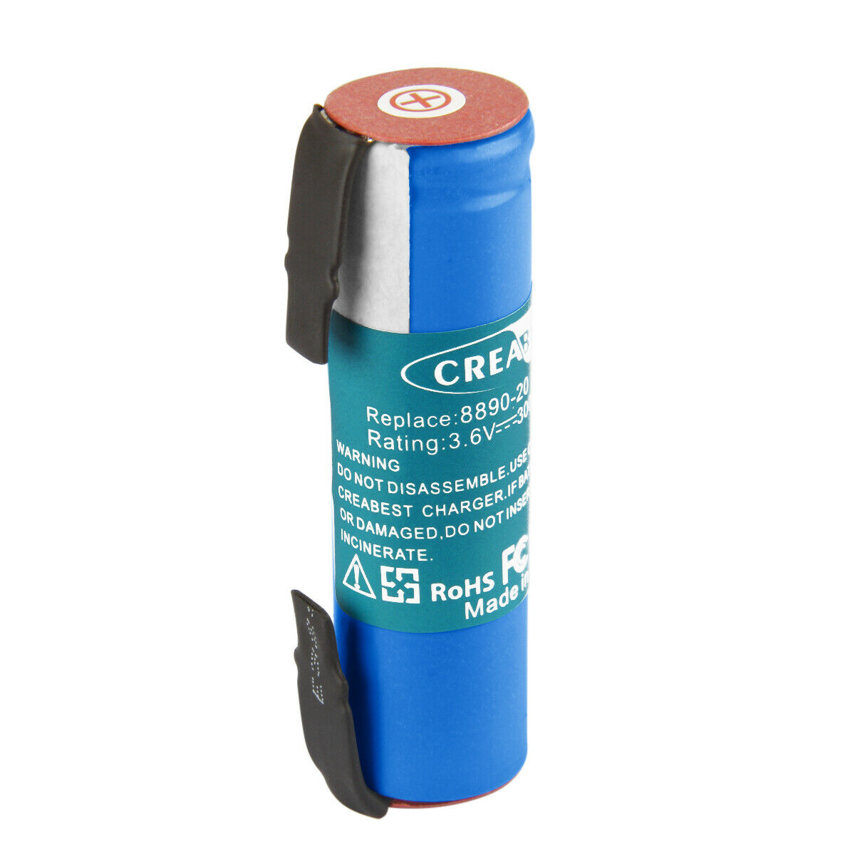 3000mAh 3.7V Li-Ion Gardena 18650VT1 8885 8890 easycut LI-18/23 R 9823 batteria compatibile