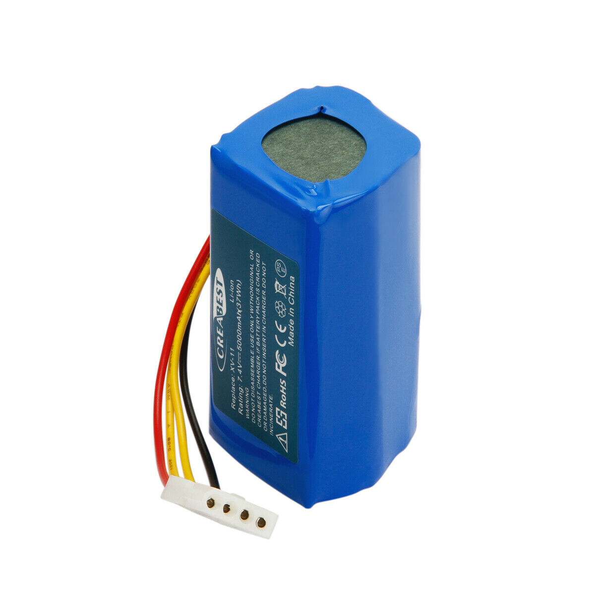 7.4V 5000mAh Li-Ion Neato 945-0005,945-0006,945-0024,205-0001,XV-11,XV-14 batteria compatibile