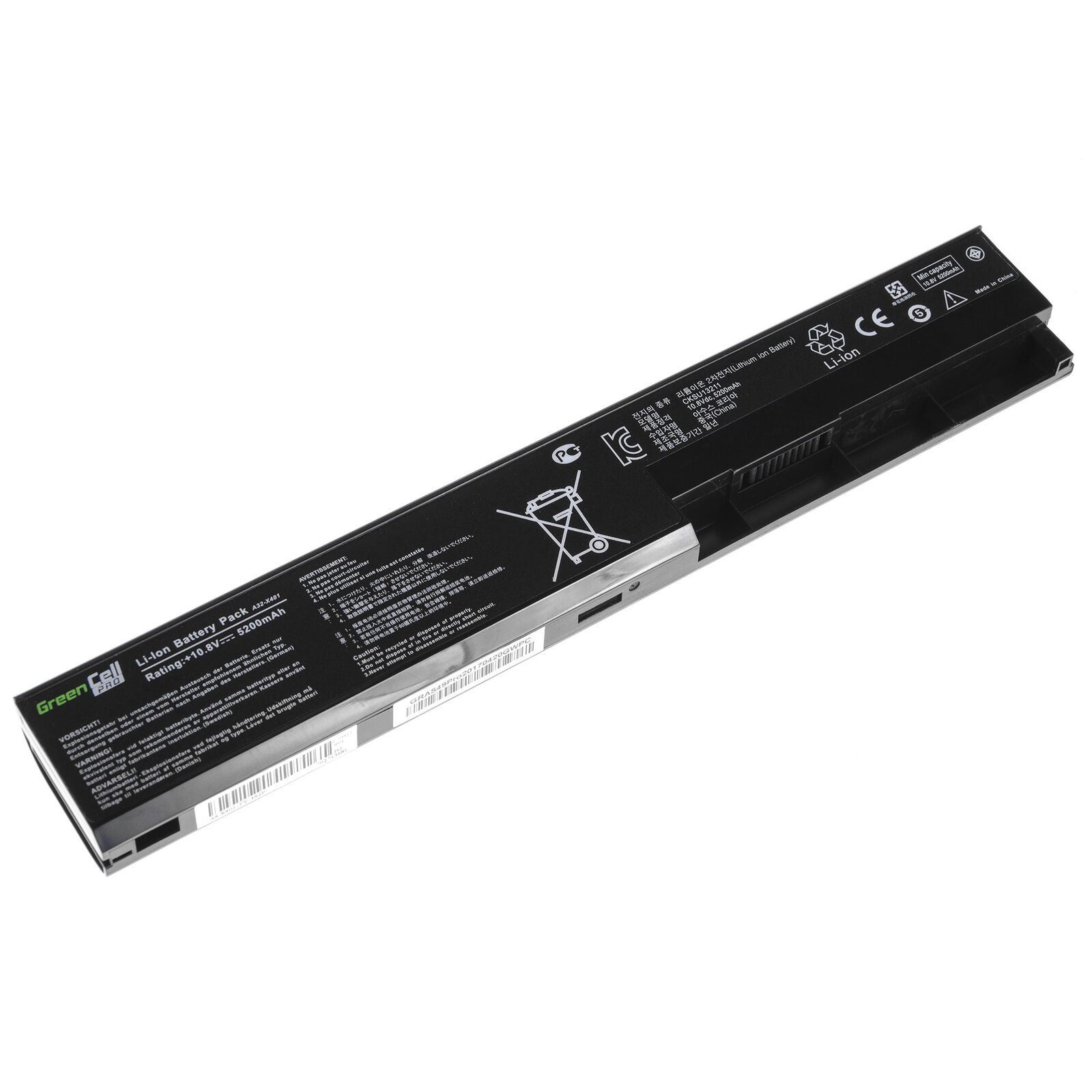 Asus F301 F401 X301 X401 X501 A31-X401 A32-X401 A41-X401 A42-X401 batteria compatibile