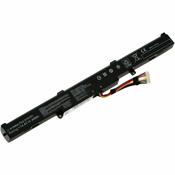 A41N1611 14,4V 48Wh A41LP4Q ASUS ROG STRIX GL753V GL752VW FX53V GL553VD A41LK5 batteria compatibile - Clicca l'immagine per chiudere