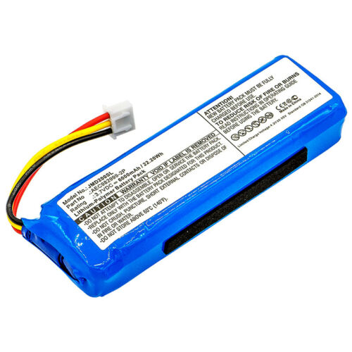 3,7V Li-Polymer JBL Charge AEC982999-2P - 6000mAh batteria compatibile - Clicca l'immagine per chiudere