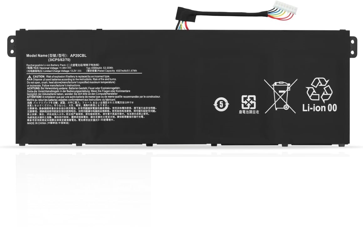 AP20CBL Acer Swift 3 SF314-43 SF314-511 Aspire 5 A515-45 A515-46 A515-56 A515-56T A515-56G 7 A715-43G batteria compatibile