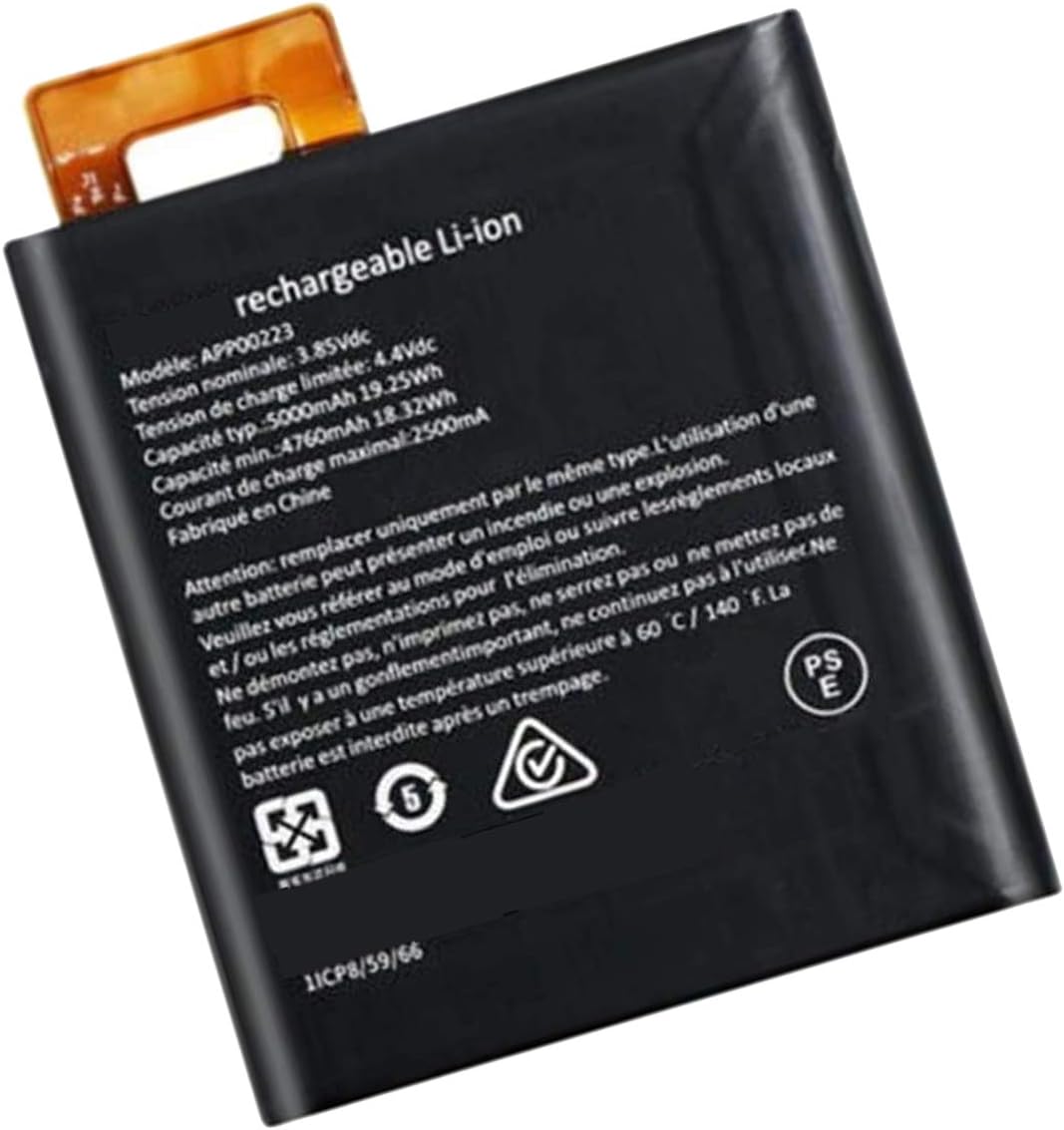 CAT S41 APP00223 Caterpillar S41 1ICP8/59/66 3.85V batteria compatibile