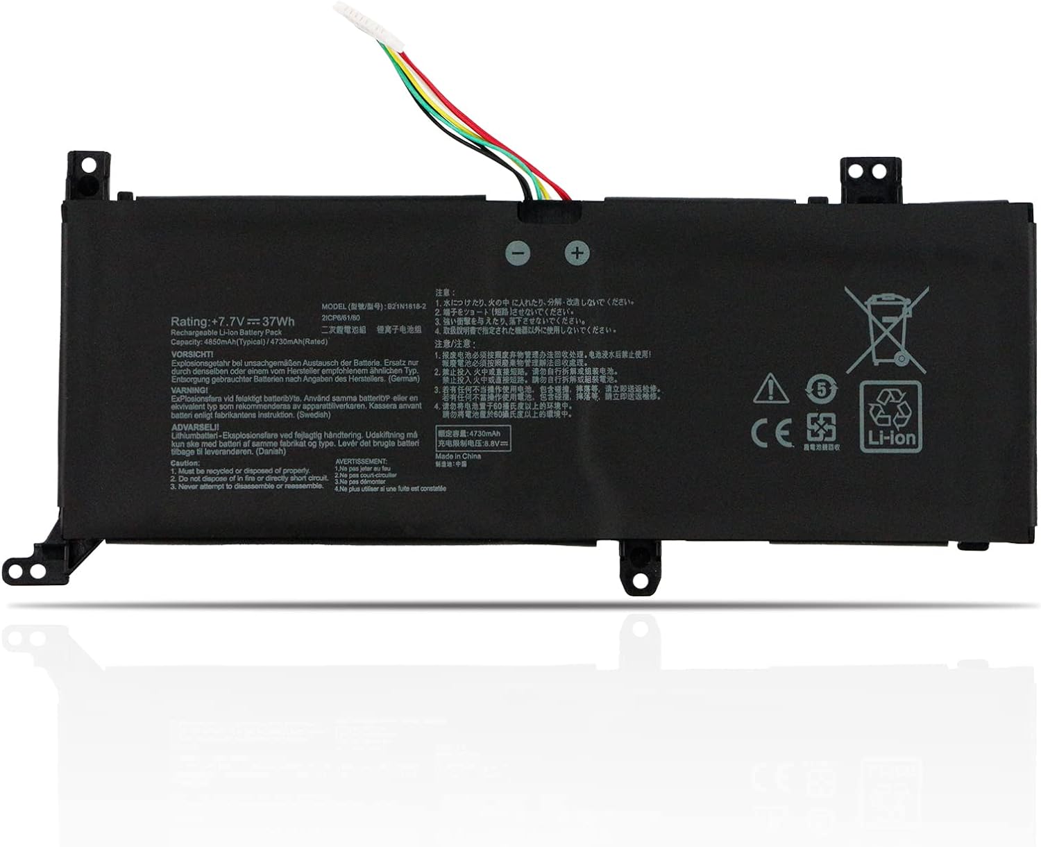 B21N1818-3 Asus VivoBook X509DA X509DA X509DA X509 09BA 09BA X09F X509FA X509FB X509FJ X509FL X509J X509JA batteria compatibile