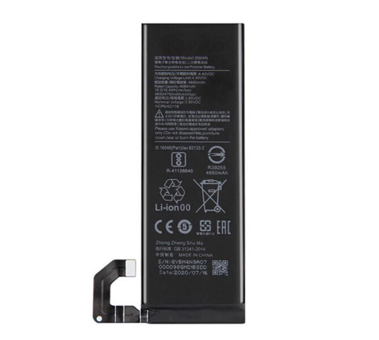 Xiaomi BM4N Mi 10 Mi 10 5G Mi 10S 5G M2102J2SC M2001J2I batteria compatibile