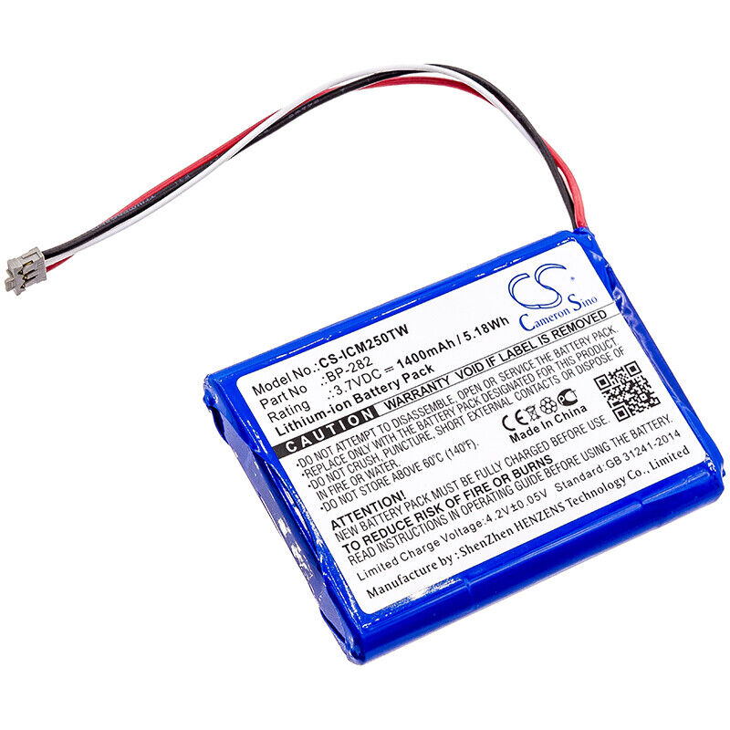 ICOM IC-M25, BP-282 3.7V batteria compatibile