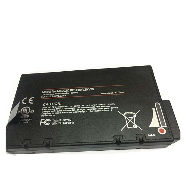 BP-LP2900/33-01PI Getac S400 DR202S RS2020 LI202S V200 batteria compatibile