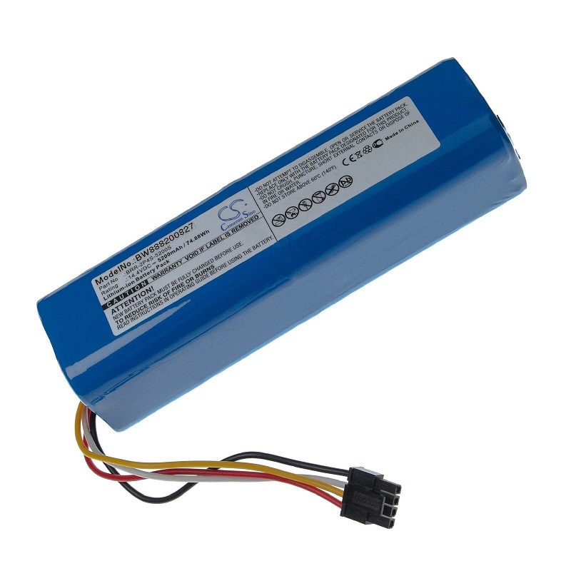 5200mAh Xiaomi Roborock T65 Blue BRR-2P4S-5200S 14.4V Li-ion batteria compatibile