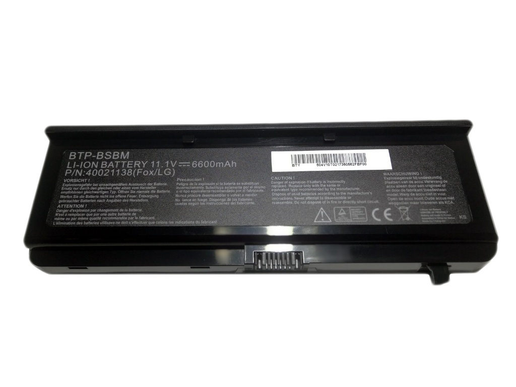 Medion MD-96290 MD-98300 BTP-BTBM BTP-BXBM batteria compatibile - Clicca l'immagine per chiudere