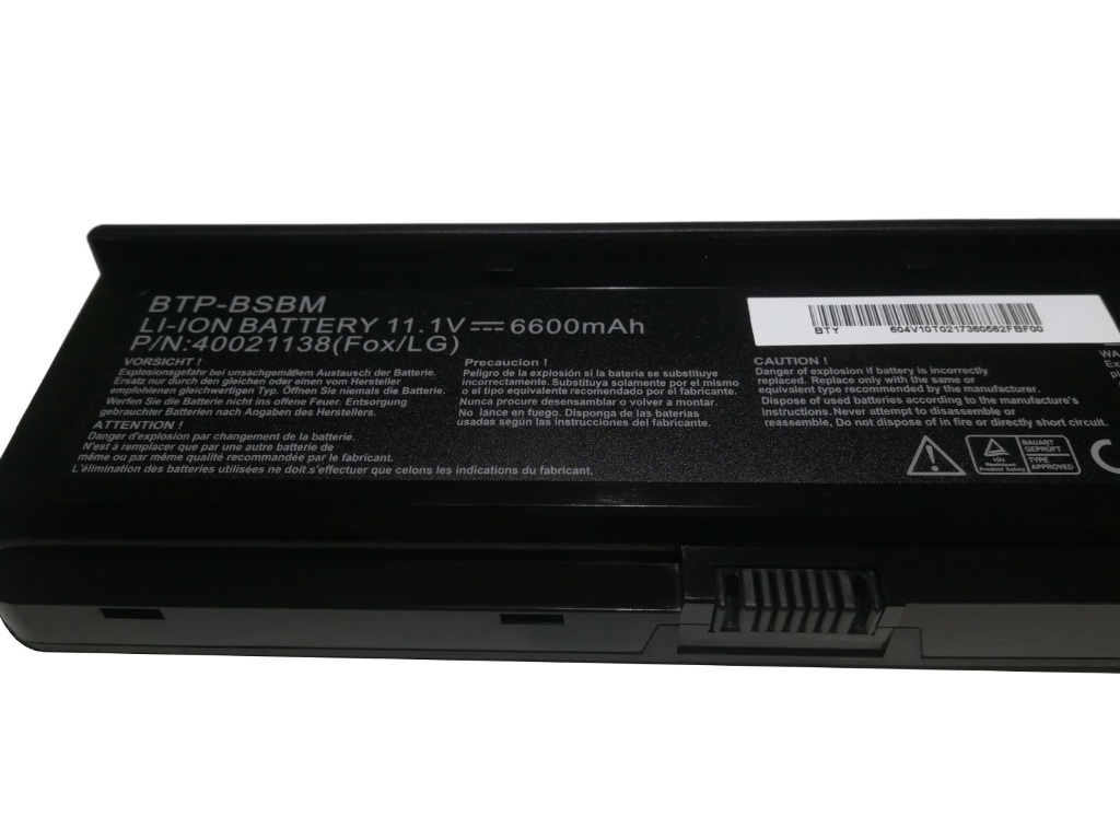 Medion MD98300 MD98301 MD96290 MD96430 MD96432 MD96320 BTP-BXBM BTP-BSBM batteria compatibile