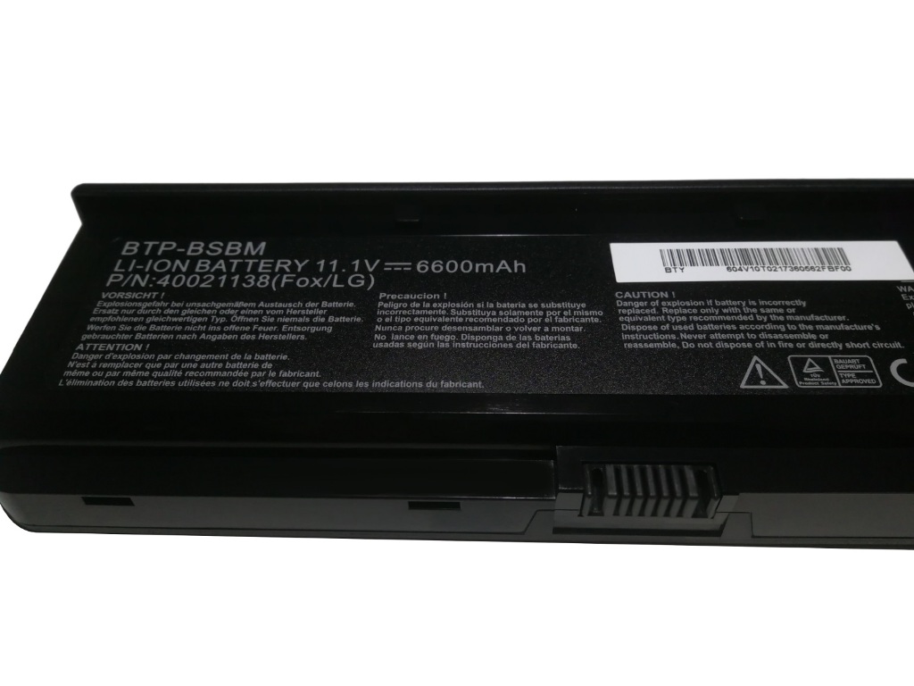 Medion MD-96290 MD-98300 BTP-BTBM BTP-BXBM batteria compatibile