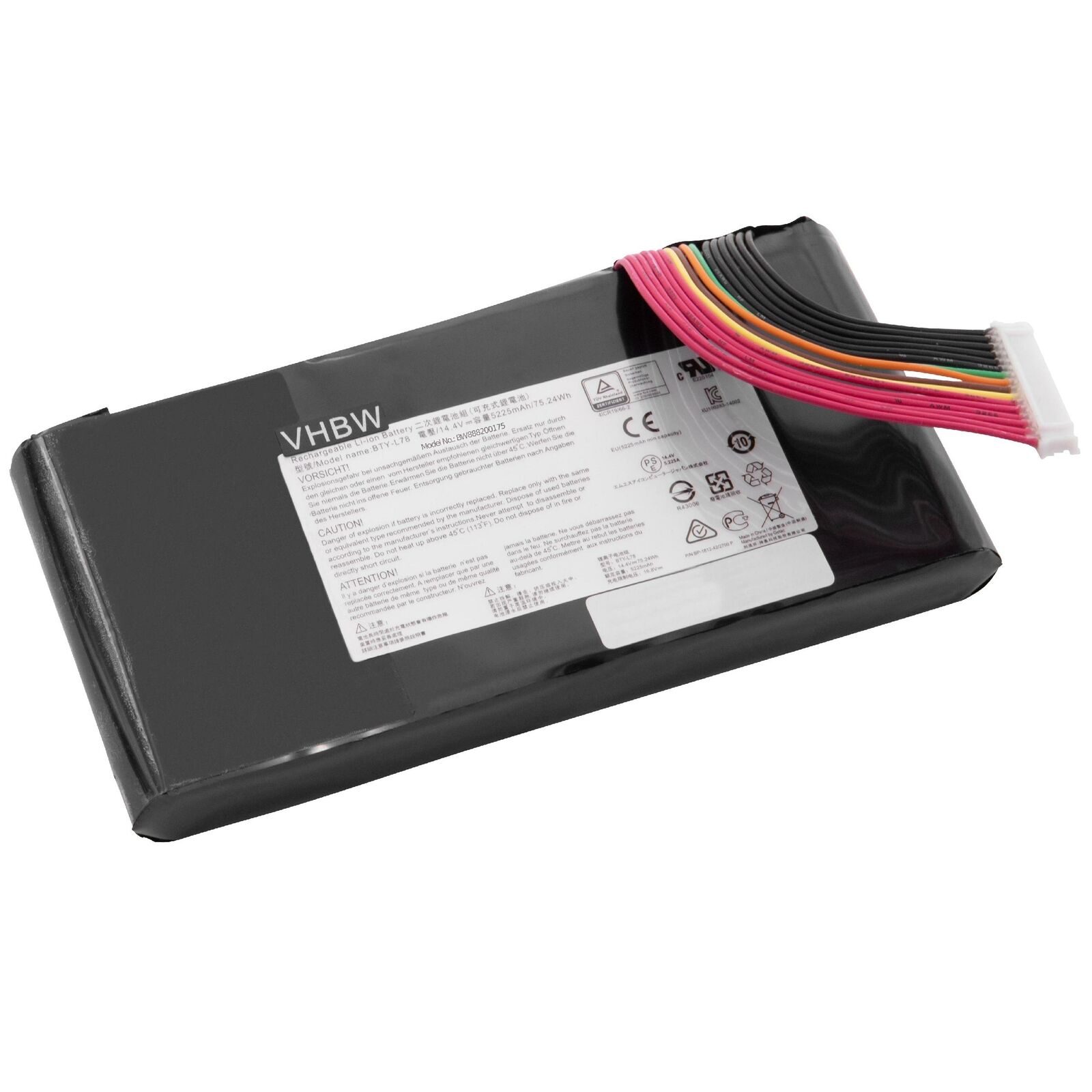 BTY-L78 MSI GT80,GT80 2QE-035CN,GT75VR 7RF 7RF-036CA GT80 2QC-221CN batteria compatibile