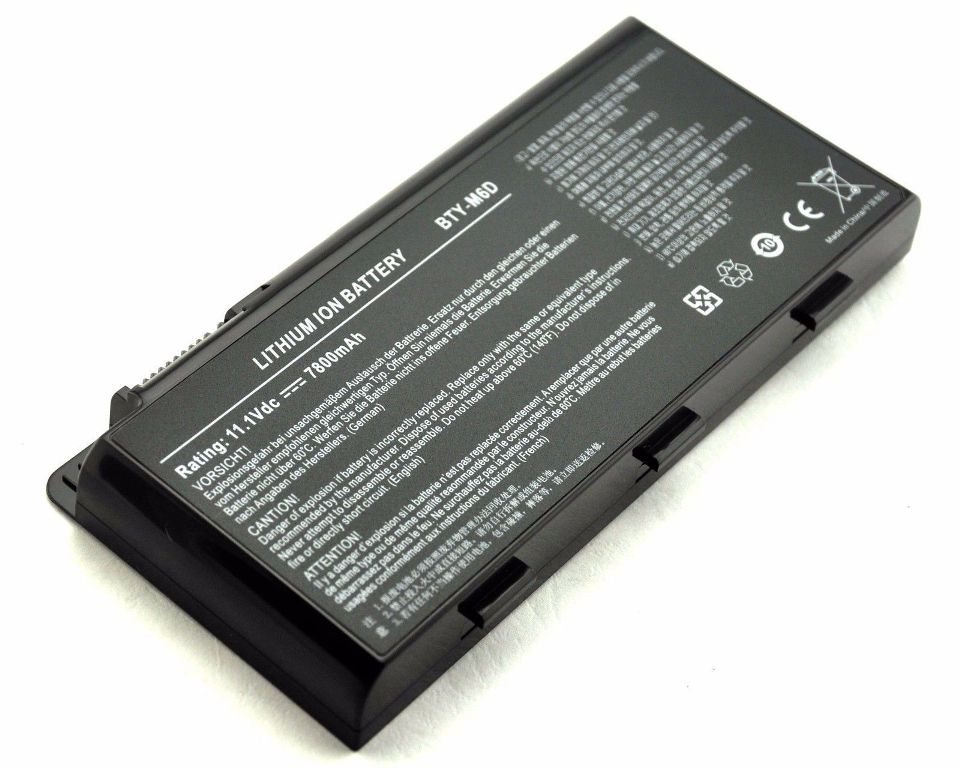 BTY-M6D MSI GT70 GT780 GT60 GT680R GT683R GT685R G51 batteria compatibile