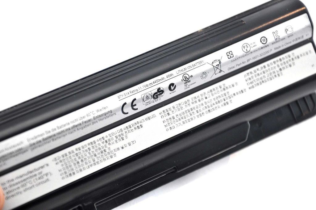 MSI CR650 10.8V 11.1V 4400mAh batteria compatibile