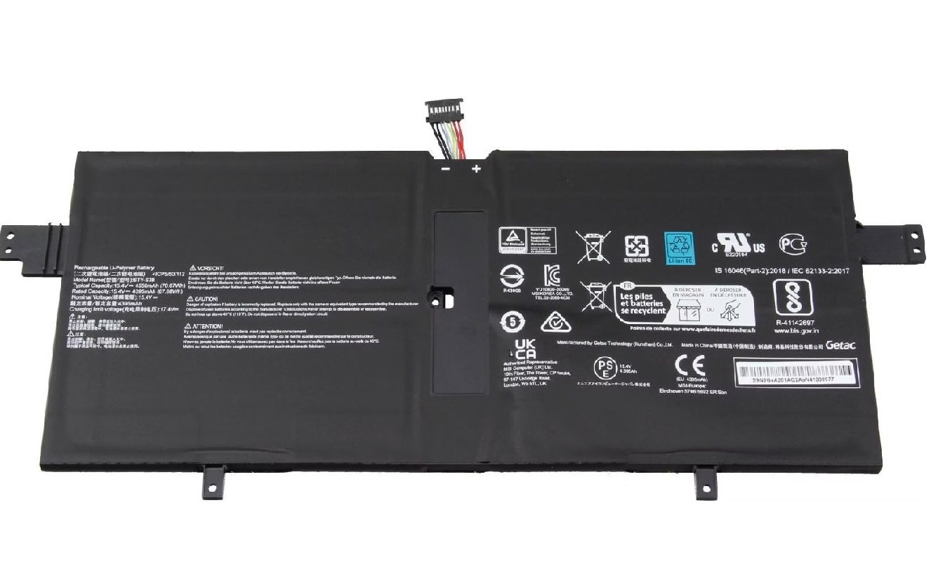 15.4V MSI Summit E13 Flip Evo A12Mt A11MT-023US A12Mt-026 BTY-S3B batteria compatibile