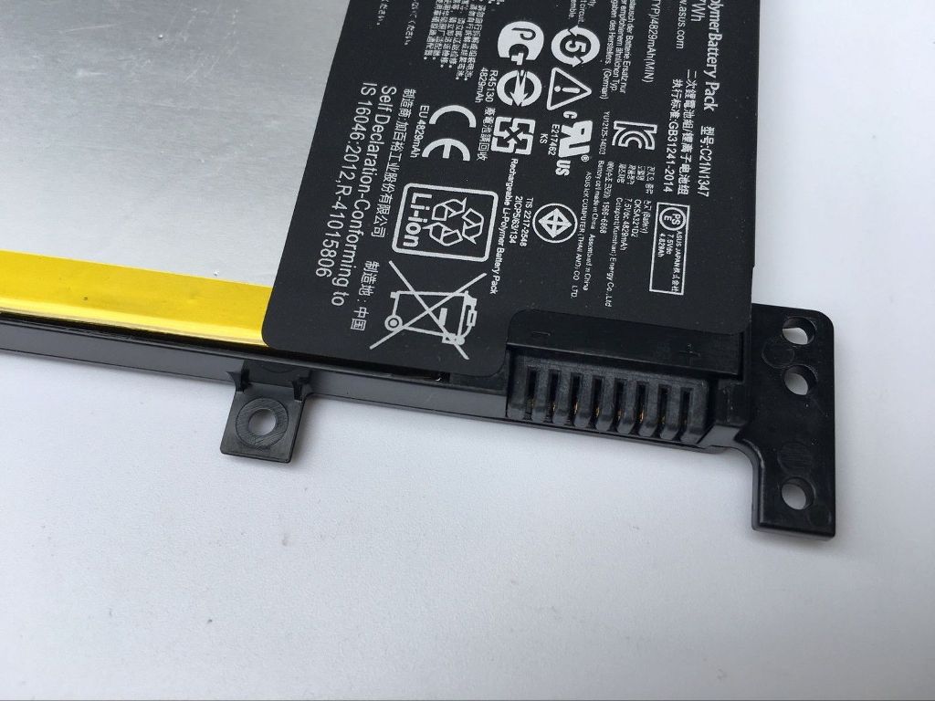 Asus F555BP-XO004T 7.6V batteria compatibile