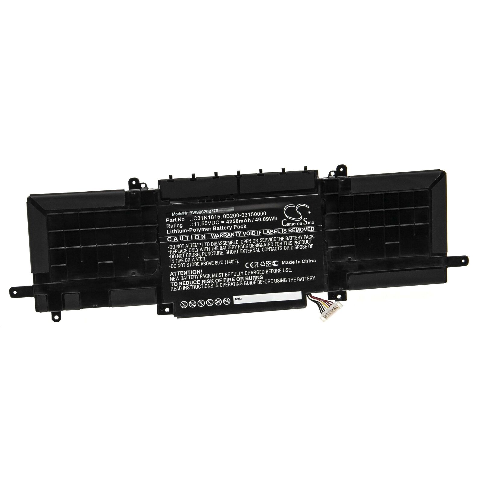 C31N1815 ASUS ZenBook 13 UX333FA UX333FN RX333FN UX334FL batteria compatibile - Clicca l'immagine per chiudere