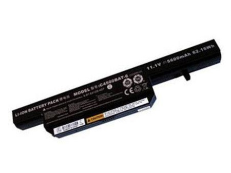 C4500BAT-6 for Clevo & Hi-Grade& Pcspecialist Optimus&ChiliGREEN laptop batteria compatibile