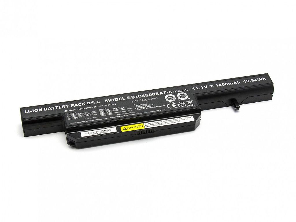 mySN XMG A500 Gigabyte Q1732 C4500BAT-6 6-87-E412S-4D7 6-87-W27PS-4P4 batteria compatibile