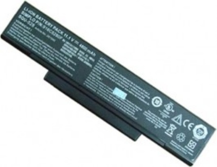 Hasee W W750T W740T W370T Mitac EL80 EL81 NEC Versa P570 M370 P7300 batteria compatibile