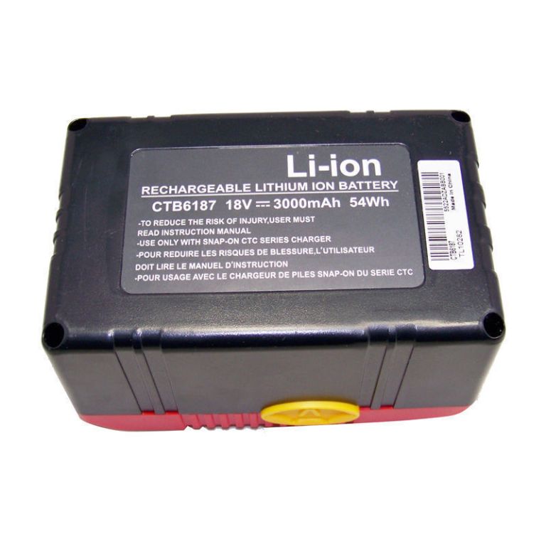 Snap On CTC620/CTCFA620/CTFU620/CTCFK620/CTCFE620/CTCJ620/CTC628 Dual batteria compatibile