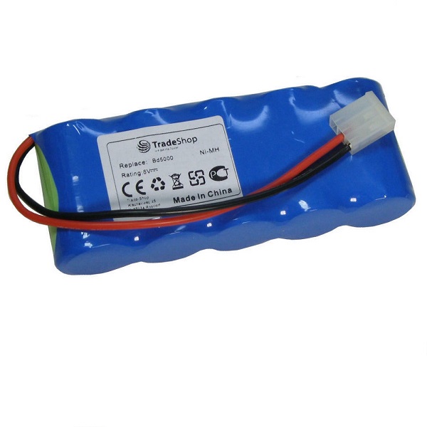 6V 4500mAh Ni-MH Bosch Somfy BD5000 BD6000 E-BRLX620-1-NC batteria compatibile