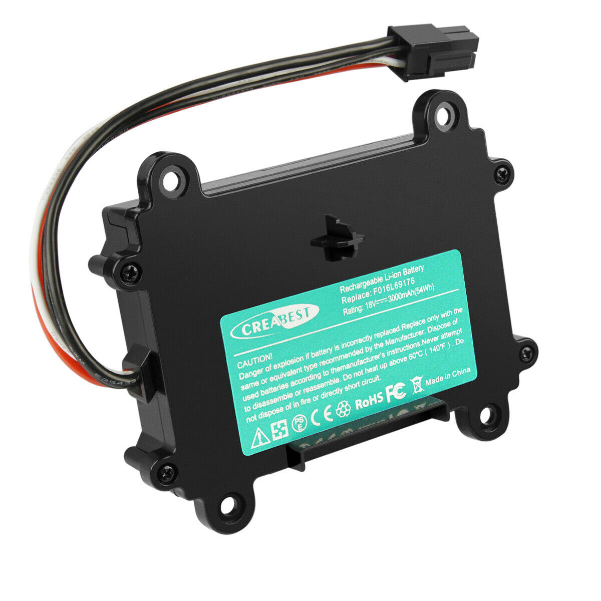 18V Li-ion 3.0AH F016104898 Bosch Indego 350 450 S+ 350 S+ 400 M+ 700 batteria compatibile