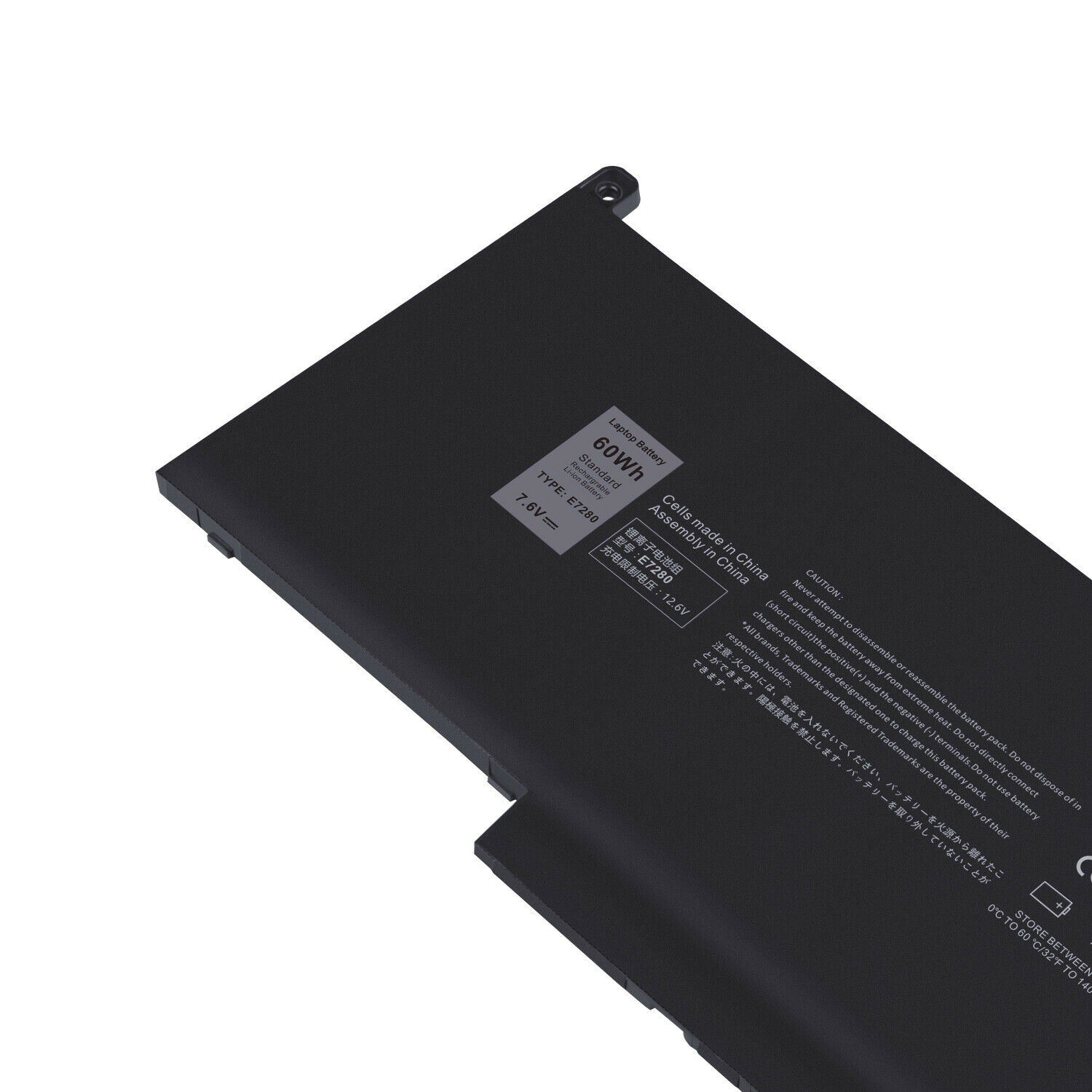 7.6V F3YGT MYJ96 DM3WC 2X39G Dell Latitude 7280 7480 7380 7390 7490 batteria compatibile - Clicca l'immagine per chiudere