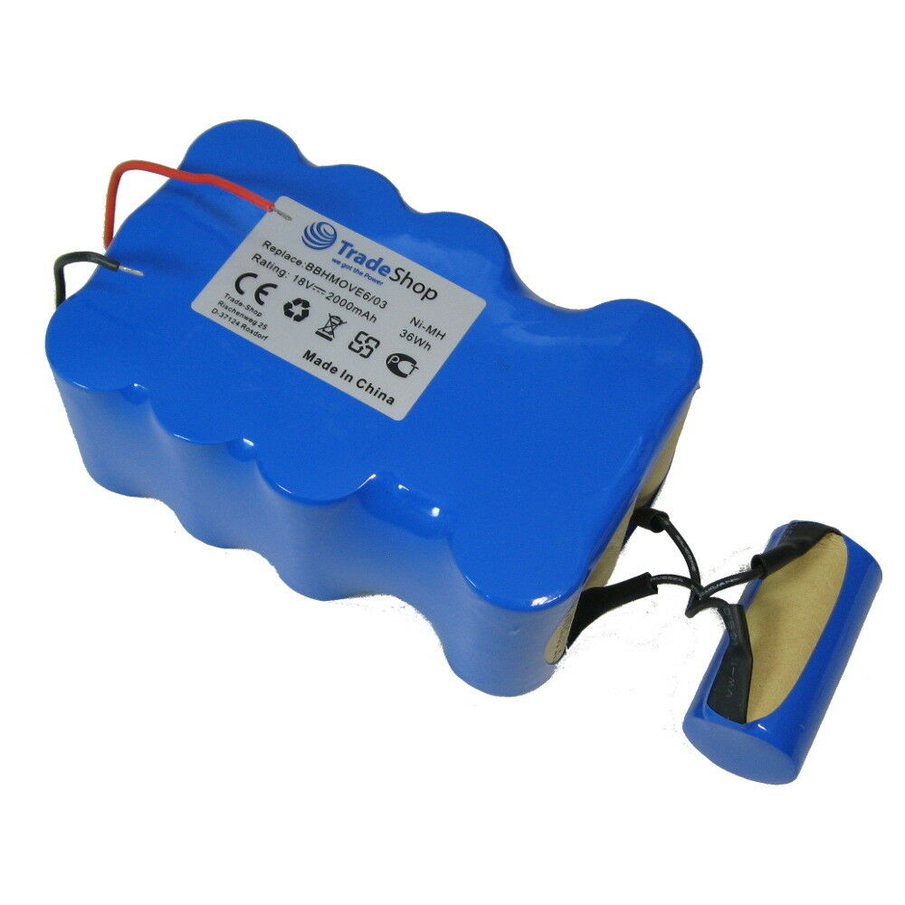 18V 2000mAh Bosch Akkustaubsauger FD 9403 18V/100W + 10W batteria compatibile