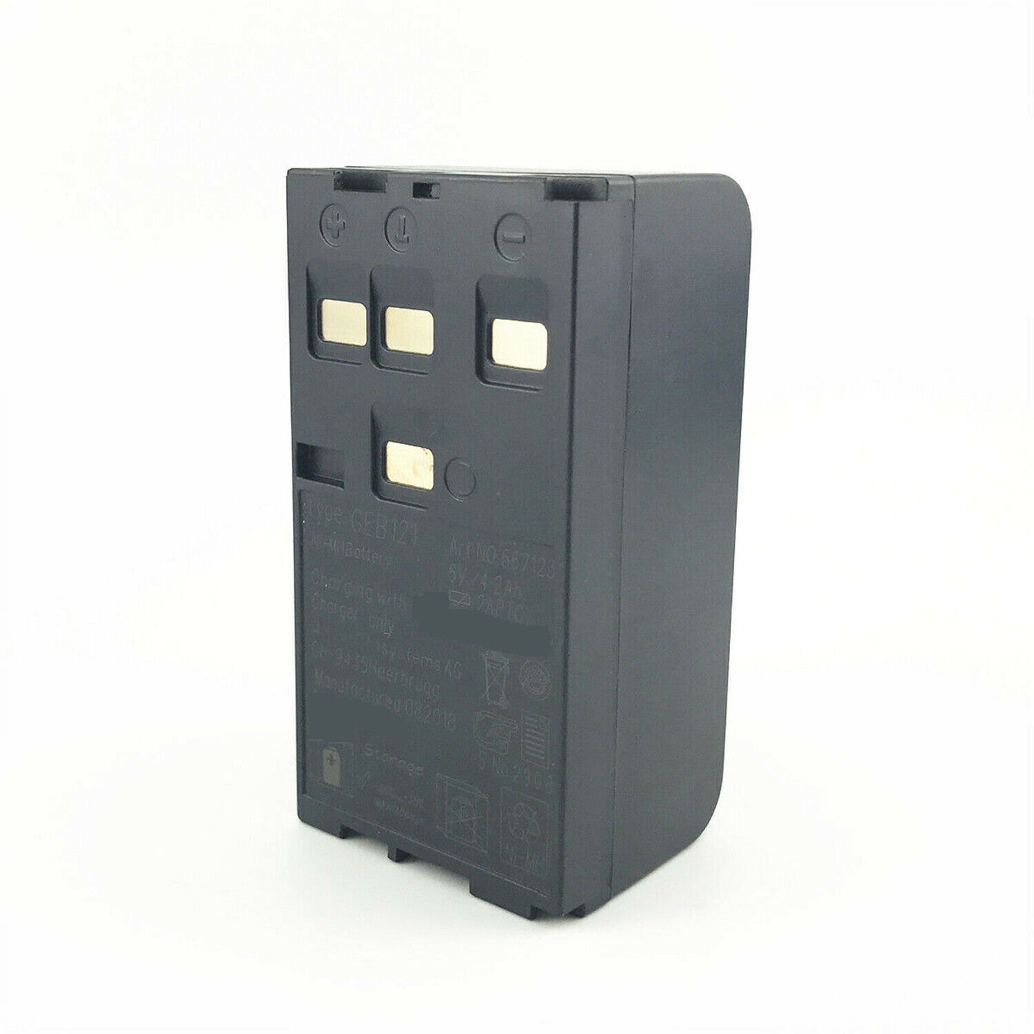 6V 4200mAh GEB121 Total Stations and Builder Theodolites batteria compatibile