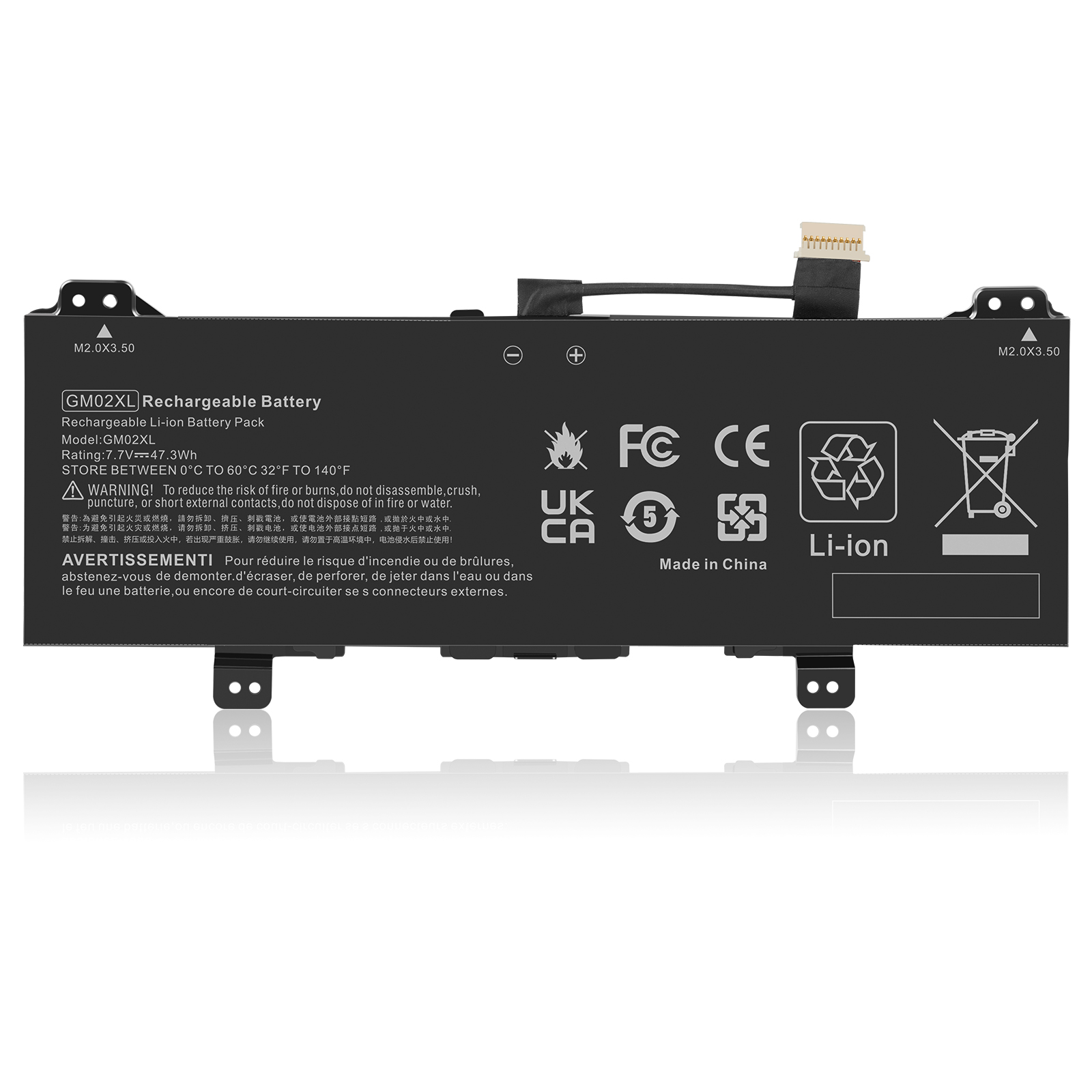 HP Chromebook 14-CA000NA 917725-855 GM02XL batteria compatibile