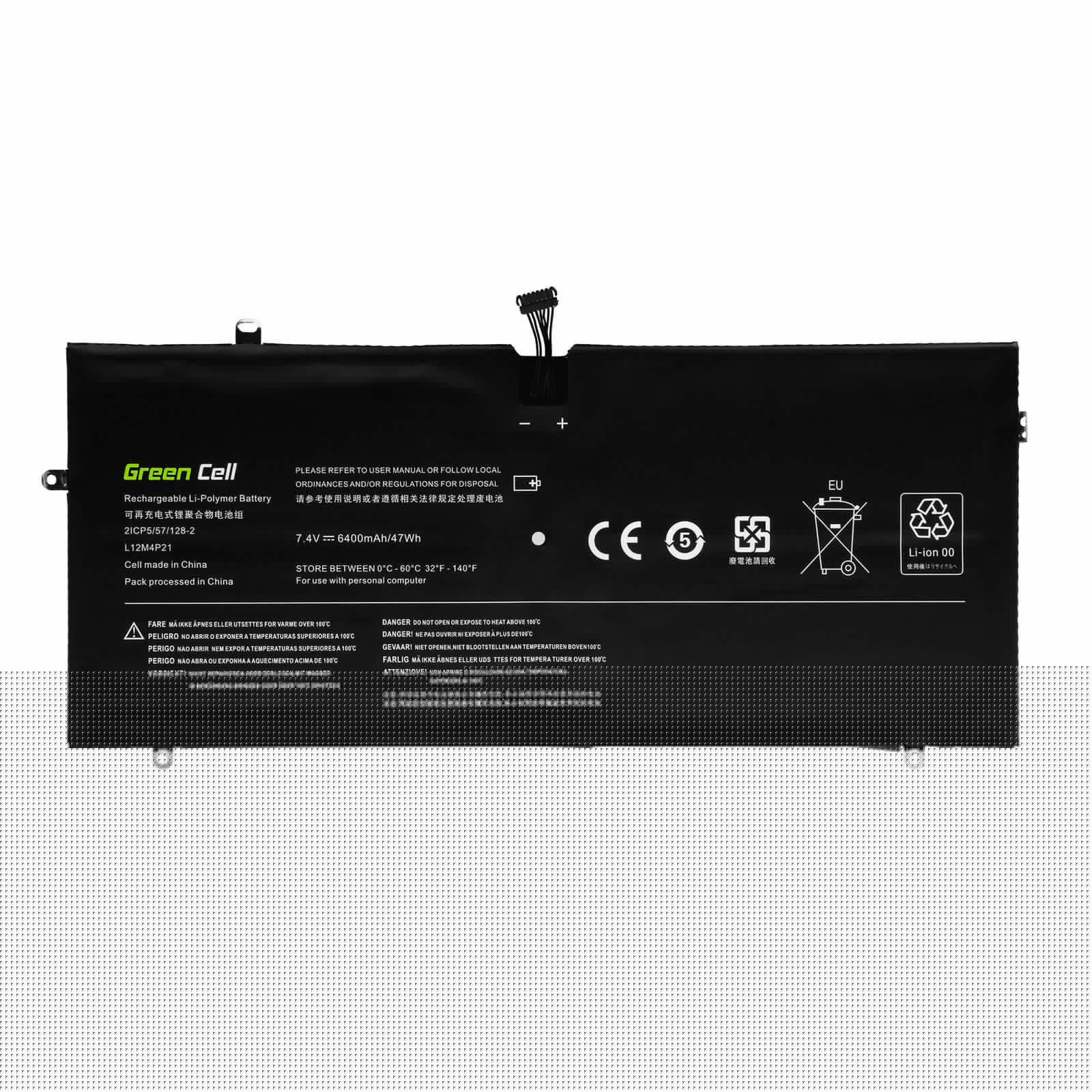 L12M4P21 L13S4P21 Lenovo Yoga 2 Pro 20346 280DQ 80AY 80DQ 6400mAh batteria compatibile