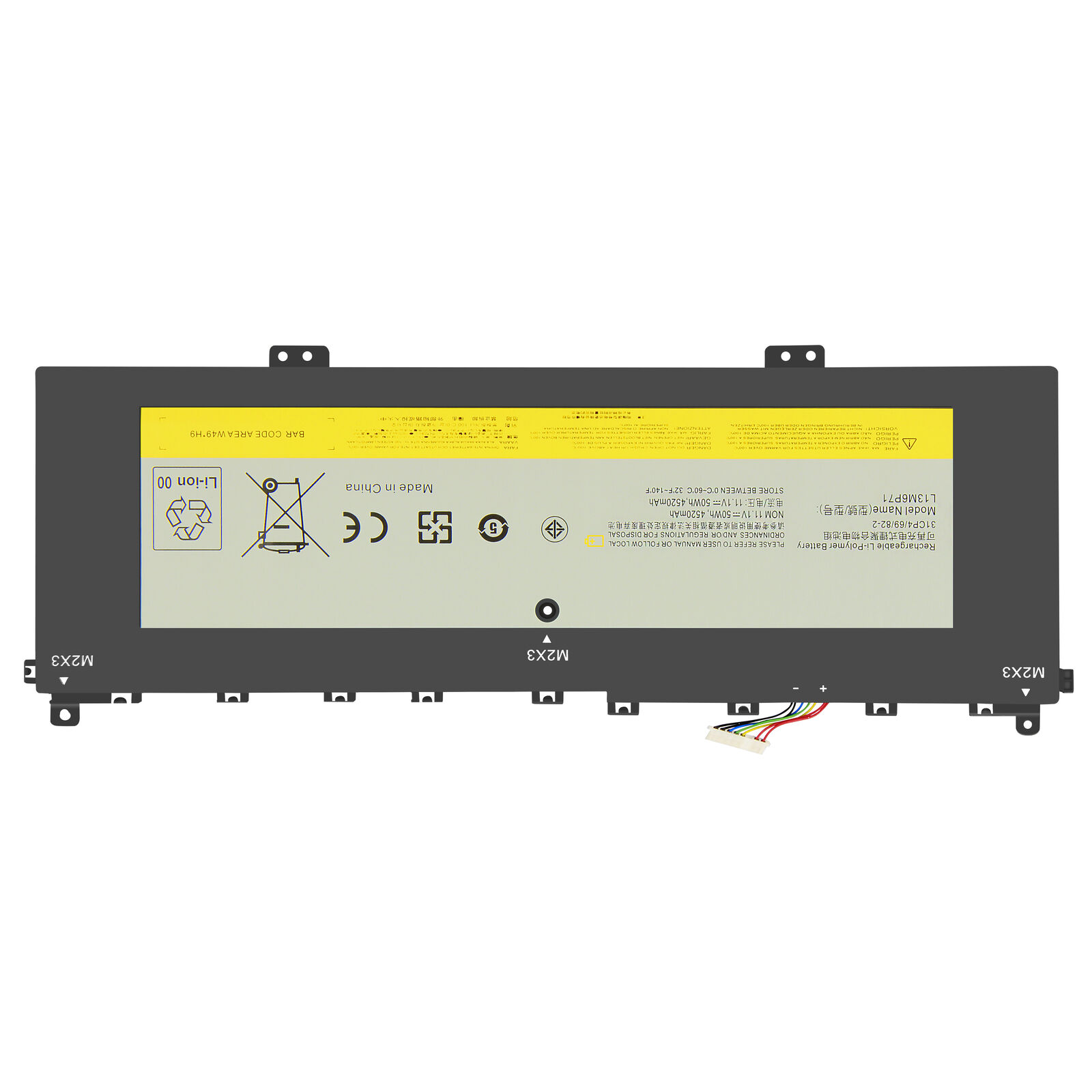 11.1V L13M6P71 121500229 L13S6P71 121500234 Lenovo IdeaPad Yoga 2 13 batteria compatibile - Clicca l'immagine per chiudere