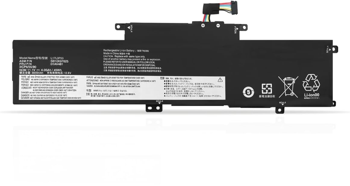 L17L3P53 L17C3P53 L17M3P55 Lenovo ThinkPad L380 L390 Yoga S2 2018 3rd Gen 3 20M5 20M6 20M7 20M8 20NR 20NS 20NT 20NU batteria compatibile