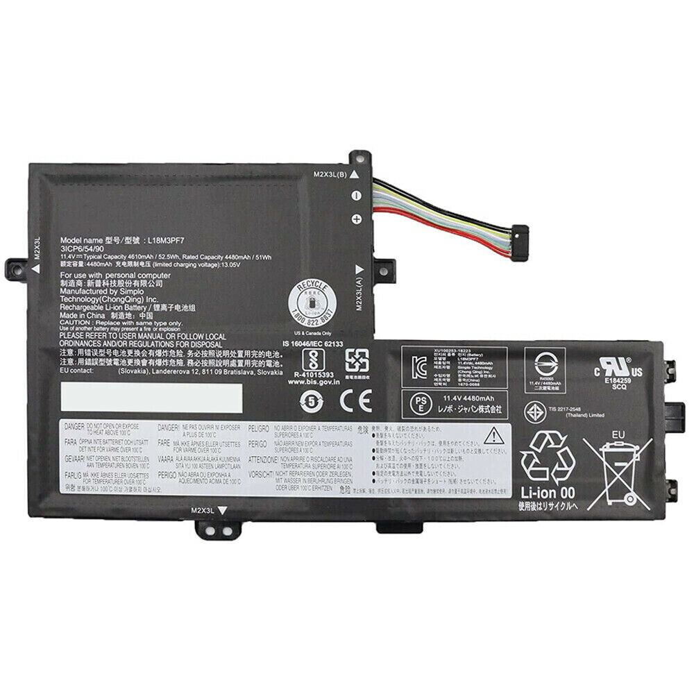L18C3PF7 L18M3PF7 Lenovo Ideapad S340-14IWL 15IWL C340-15IIL batteria compatibile