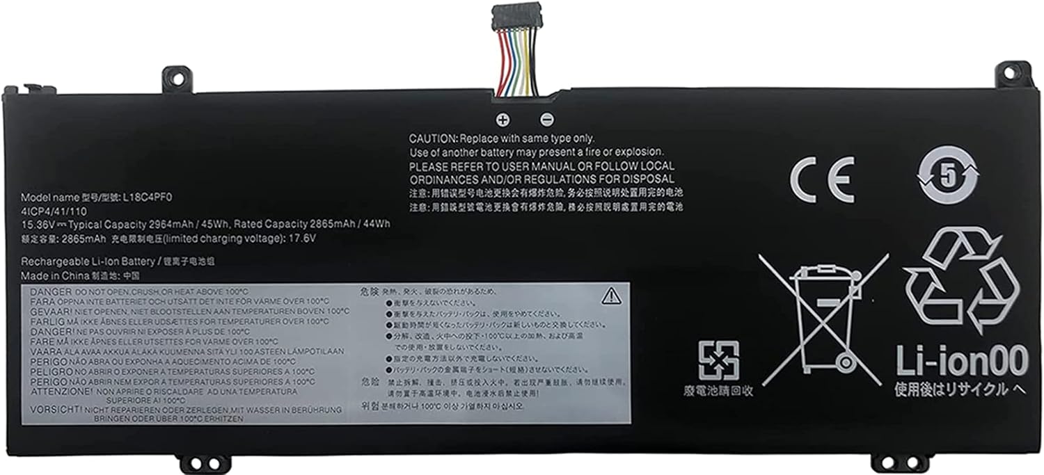 L18C4PF0 Lenovo ThinkBook 13S 13S-IML 13S-IWL 14S 14S-IML 14S-IWL 13S-20R90071GE 14S-20RM0009US L18M4PF0 L18D4PF0 batteria compatibile
