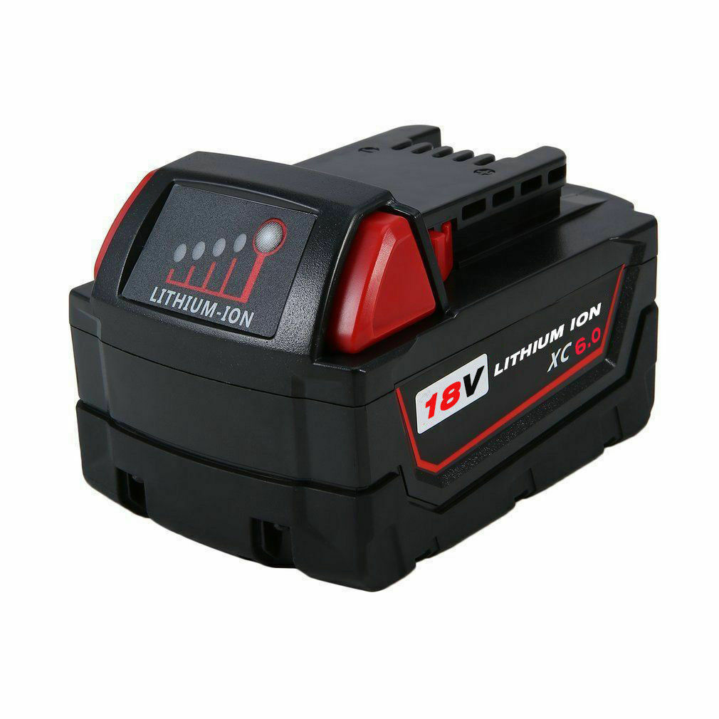 18V 6,0Ah Milwaukee M18 48-11-1828 48-11-1852 batteria compatibile