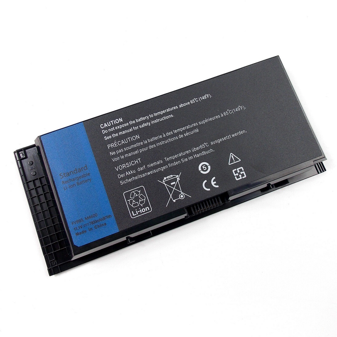 Dell Precision m4600 m6600 m6700 7dwmt T3NT1 PG6RC fv993 451-11742 batteria compatibile