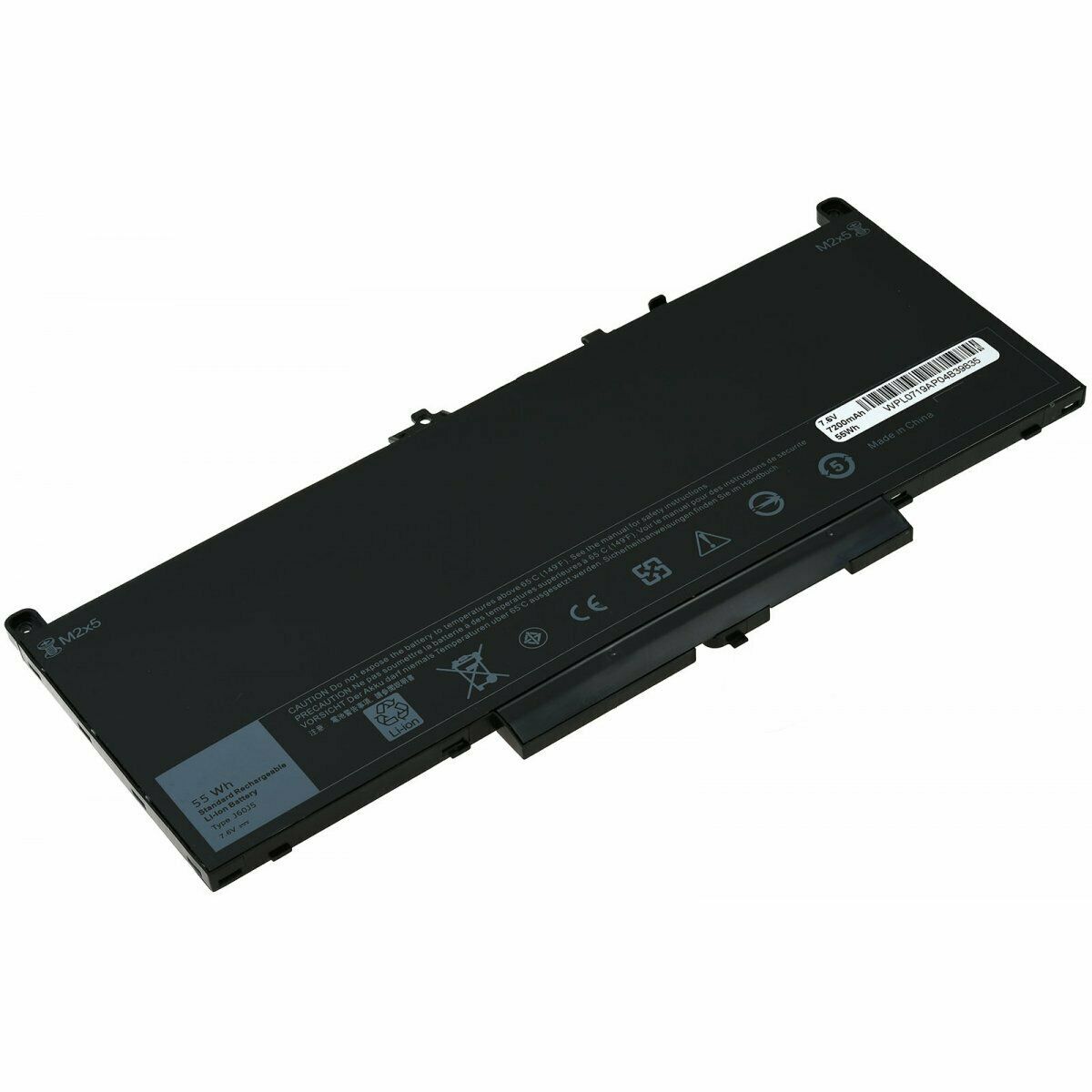 7.6V 242WD J60J5 MC34Y 1W2Y2 0MC34Y Dell Latitude E7270 E7470 batteria compatibile - Clicca l'immagine per chiudere