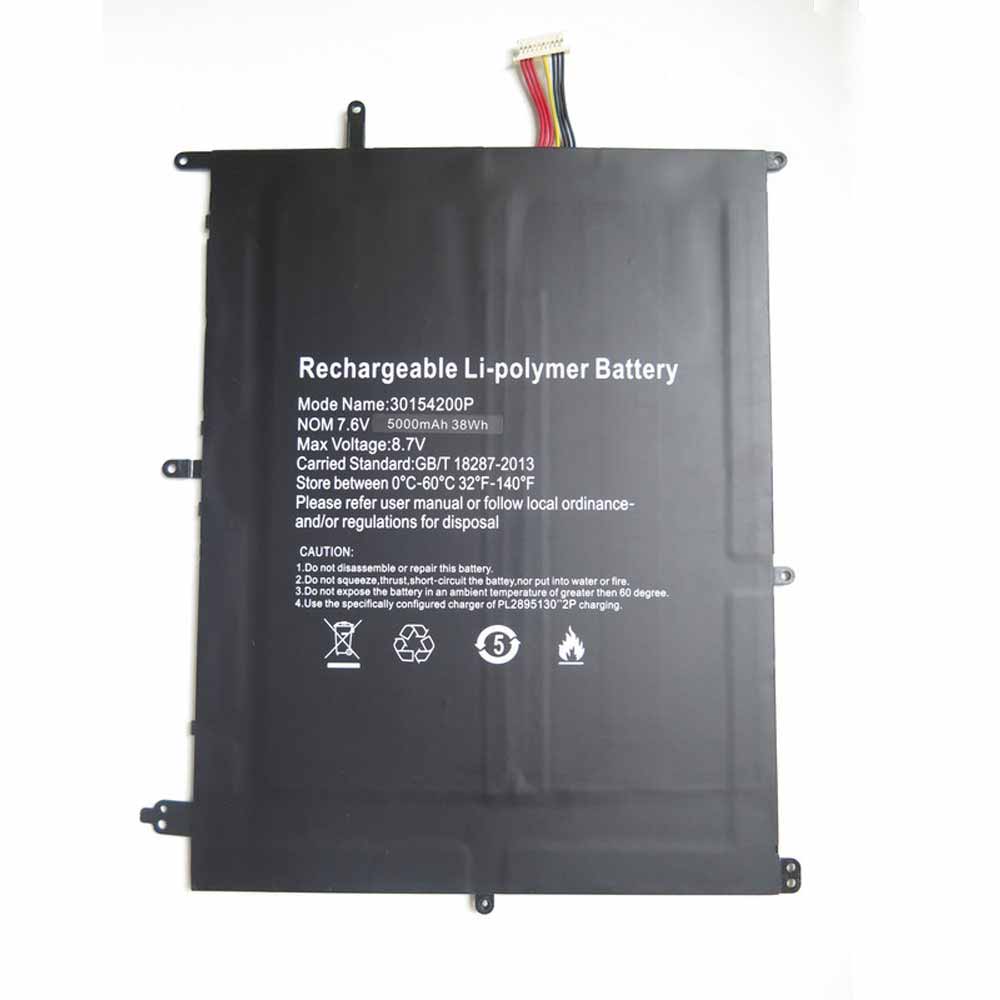 Jumper JUMPER 30154200P NV-2874180-2S 5000MAH / 38WH, 7.6V batteria compatibile